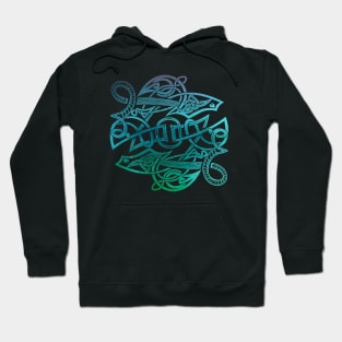 Dragon Celtic Knot Roundel Hoodie